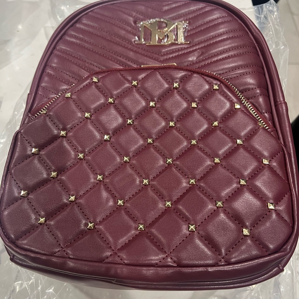 Badgley Mischka Studded Backpack